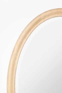 Reta Oval Wood Mirror -Home Improvement Shop RetaOvalWoodMirror 1