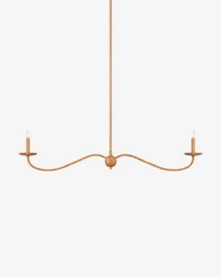 Saxon Linear Chandelier -Home Improvement Shop SaxonLinearChandelier MLHT1837 NAT OS MAIN T