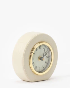Shagreen Table Clock -Home Improvement Shop ShagreenTableClock MDCR2609 CRM OS D2