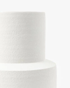 Smooth Matte White Glaze Vase 7 Smooth Matte White Glaze Vase -Home Improvement Shop SmoothMatteWhiteGlazeVase MDCR2587 WHT OS D1