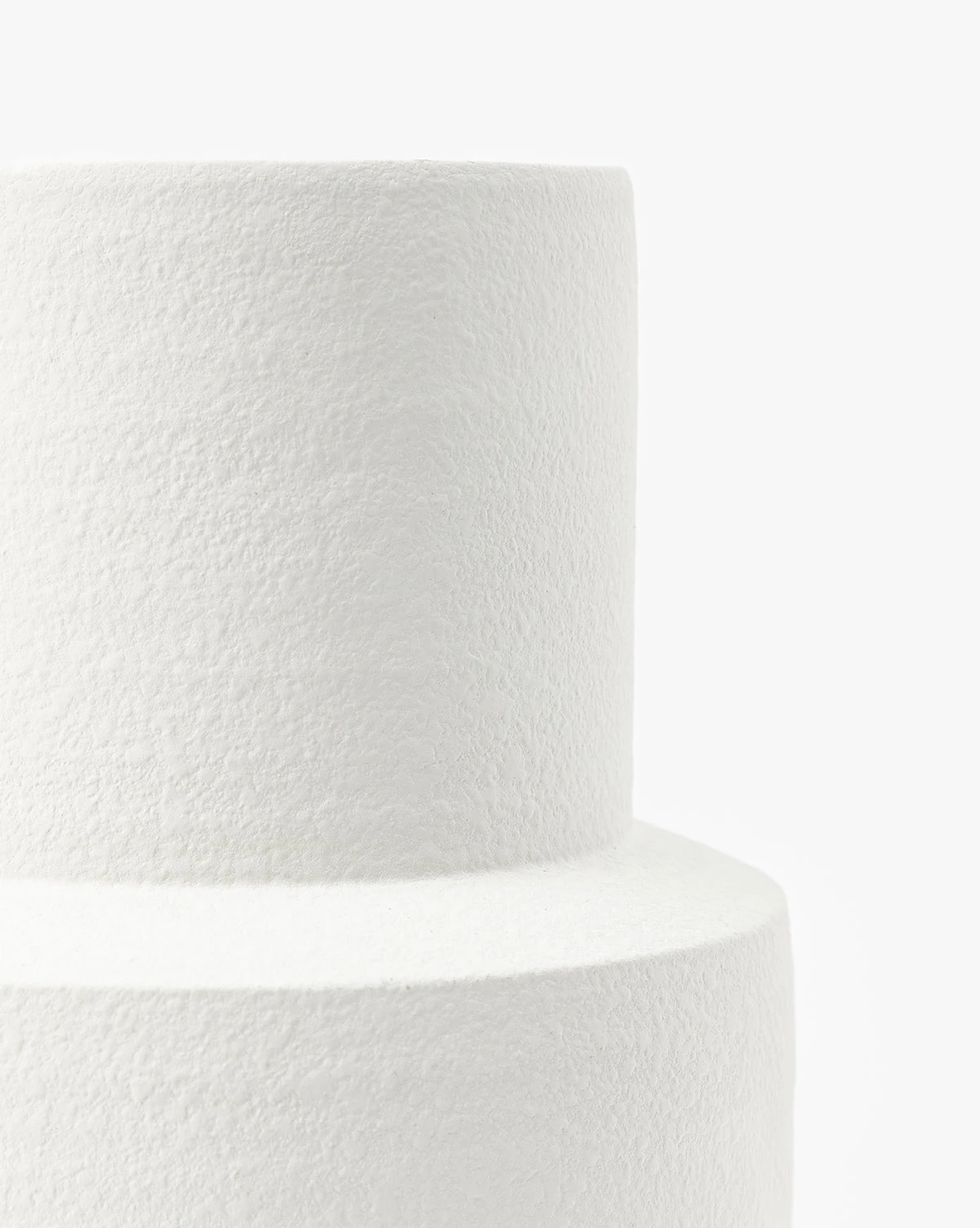 Smooth Matte White Glaze Vase 4 Smooth Matte White Glaze Vase - Image 4