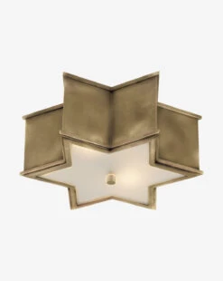 Sophia Flush Mount -Home Improvement Shop SophiaFlushMount MLHT0314 BRS S MAIN