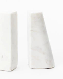Bloomingville Tapered Marble Bookends (Set Of 2) -Home Improvement Shop TaperedMarbleBookends Setof2 3