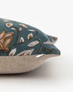 Teal Lotus Floral Pillow Cover -Home Improvement Shop TealLotusFloralPillowCover MPLW1280 MLT 12x36 D1 T 40affda2 a1f6 443a a69c a1259ee69604