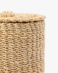 Thalia Woven Canister 9 Thalia Woven Canister -Home Improvement Shop ThaliaWovenCanister MBTH0319 NAT D1