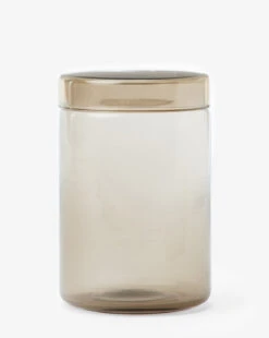 Tristan Glass Canister -Home Improvement Shop TristanGlassCanister MKTN0936 TAU L