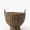 Twain Hand-Woven Rattan Basket