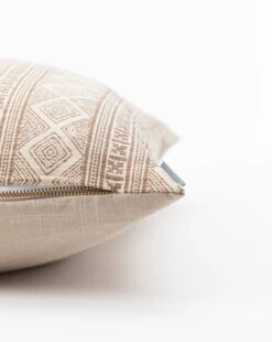 Vintage Tribal Patterned Pillow Cover No. 1 -Home Improvement Shop VintageTribalPatternedPillowNo.1 MPLW1219 TAN 20x20 D1