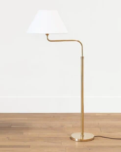 Wainwright Swoop Floor Lamp -Home Improvement Shop WainwrightSwoopFloorLamp MLHT1143 BRS OS MAIN