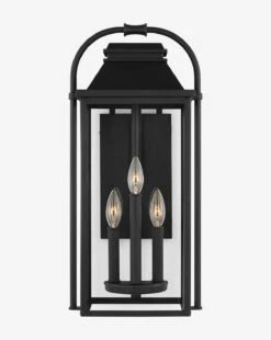 Wellsworth Lantern -Home Improvement Shop WellsworthLantern MLHT1782 BLK M T