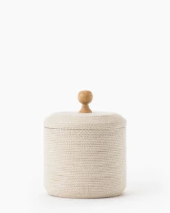 Wrapped Lidded Container 8 Wrapped Lidded Container -Home Improvement Shop WrappedLiddedContainer MDCR2404 NAT S