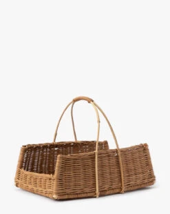 Zora Rattan Basket -Home Improvement Shop ZoraRattanBasket MDCR2771 NAT OS D1 T