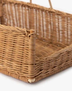 Zora Rattan Basket -Home Improvement Shop ZoraRattanBasket MDCR2771 NAT OS D2 T