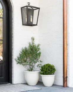 Glossy Cream Garden Pots (Set Of 3) -Home Improvement Shop catalogue2020 101