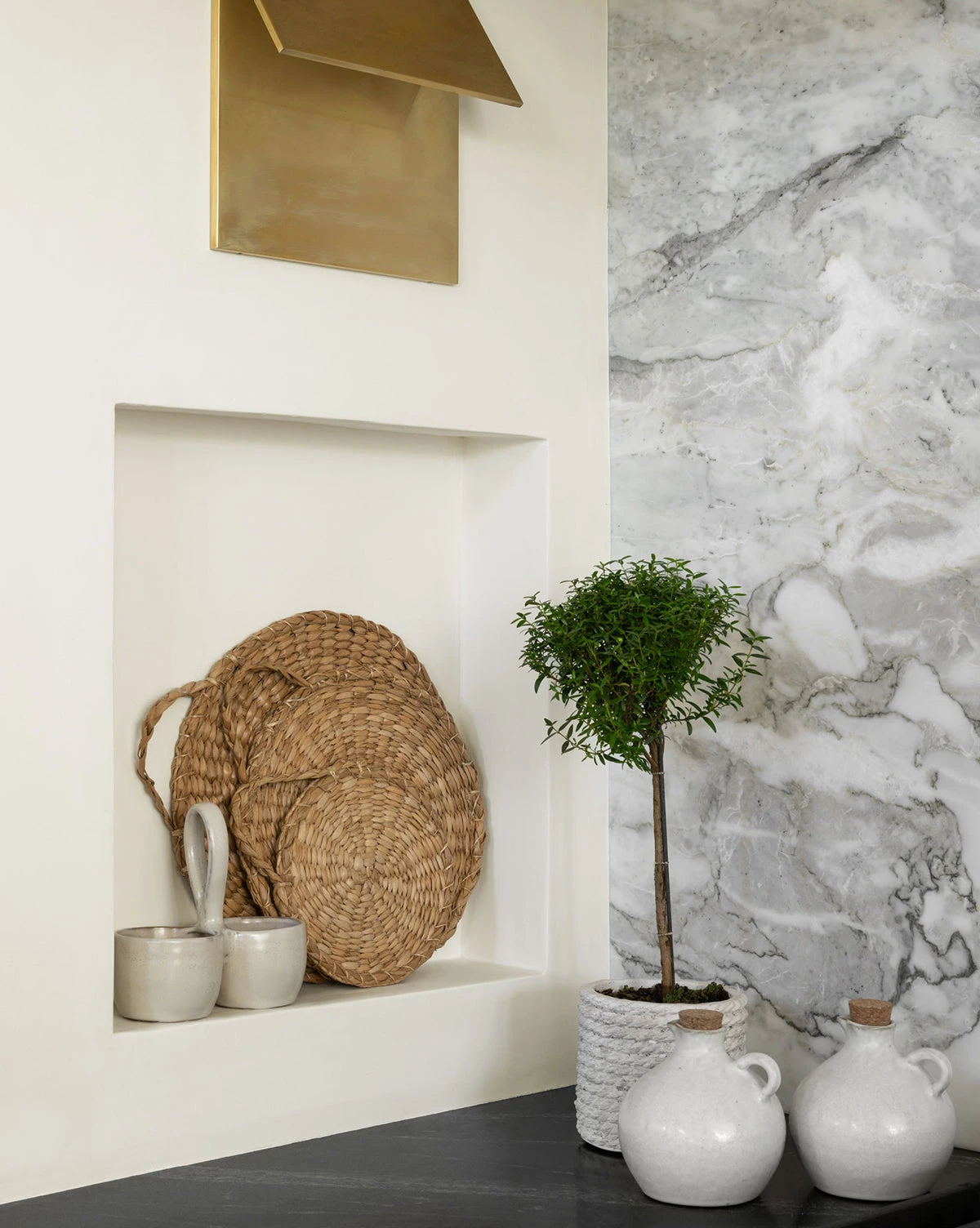 Koa Cement Planter 2 Koa Cement Planter - Image 2