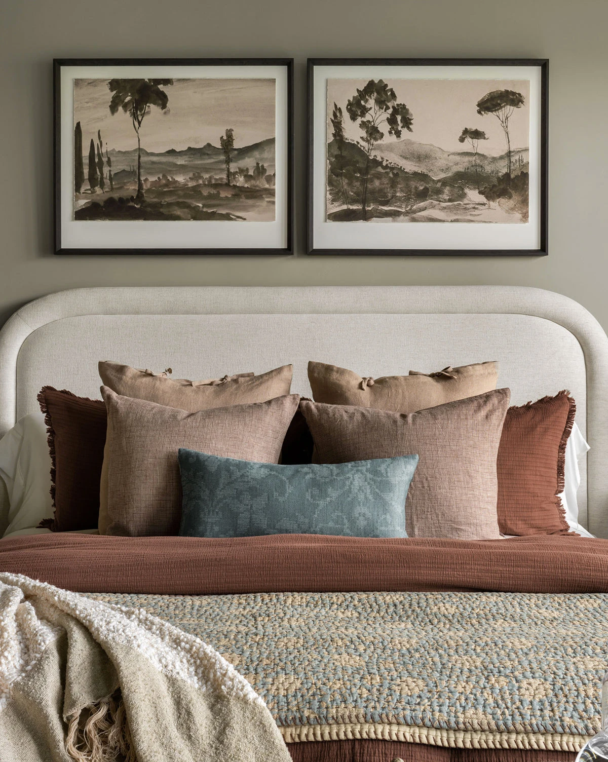 Merrill Floral Pillow Cover 2 Merrill Floral Pillow Cover - Image 2