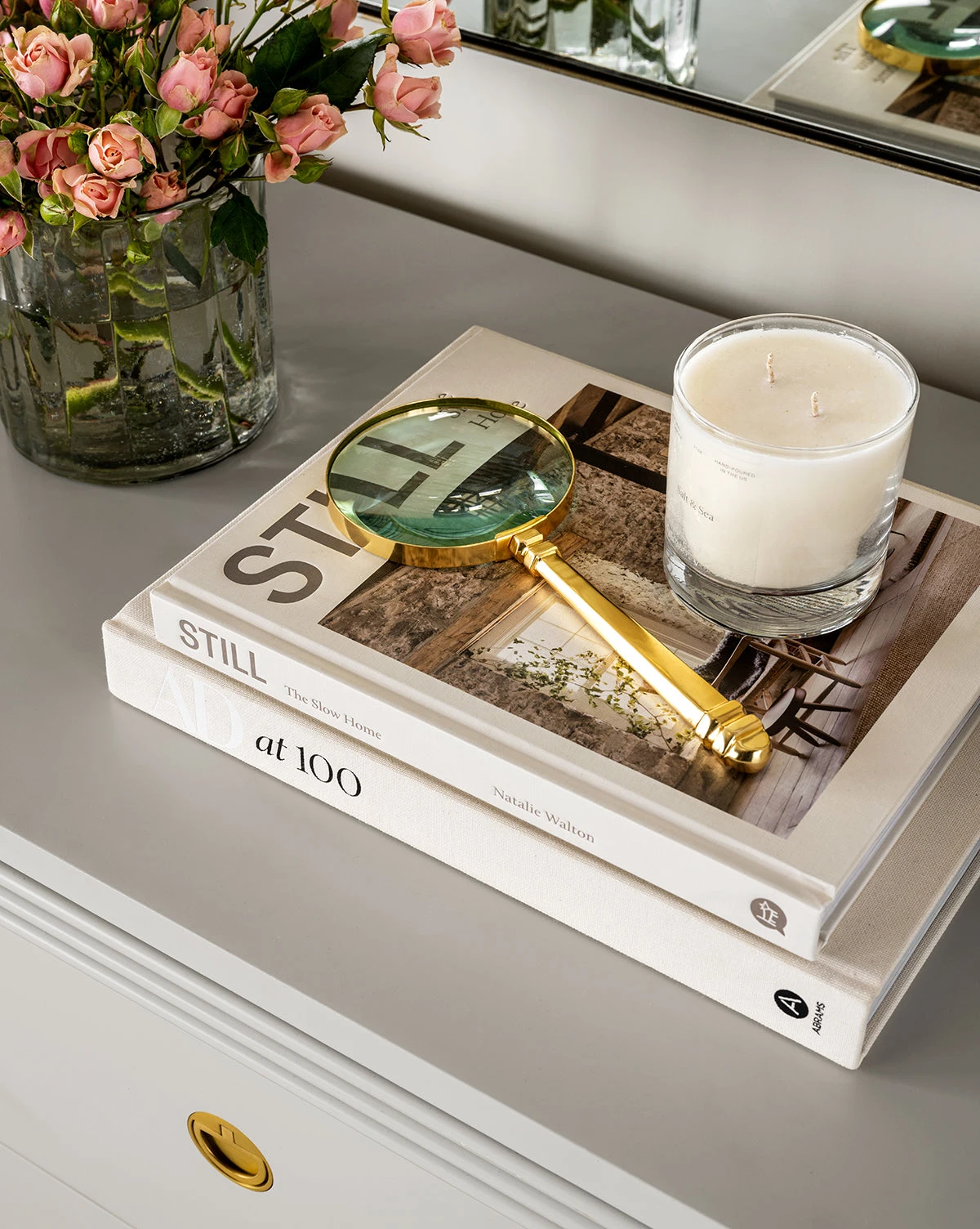 Gerard Brass Magnifying Glass 2 Gerard Brass Magnifying Glass - Image 2