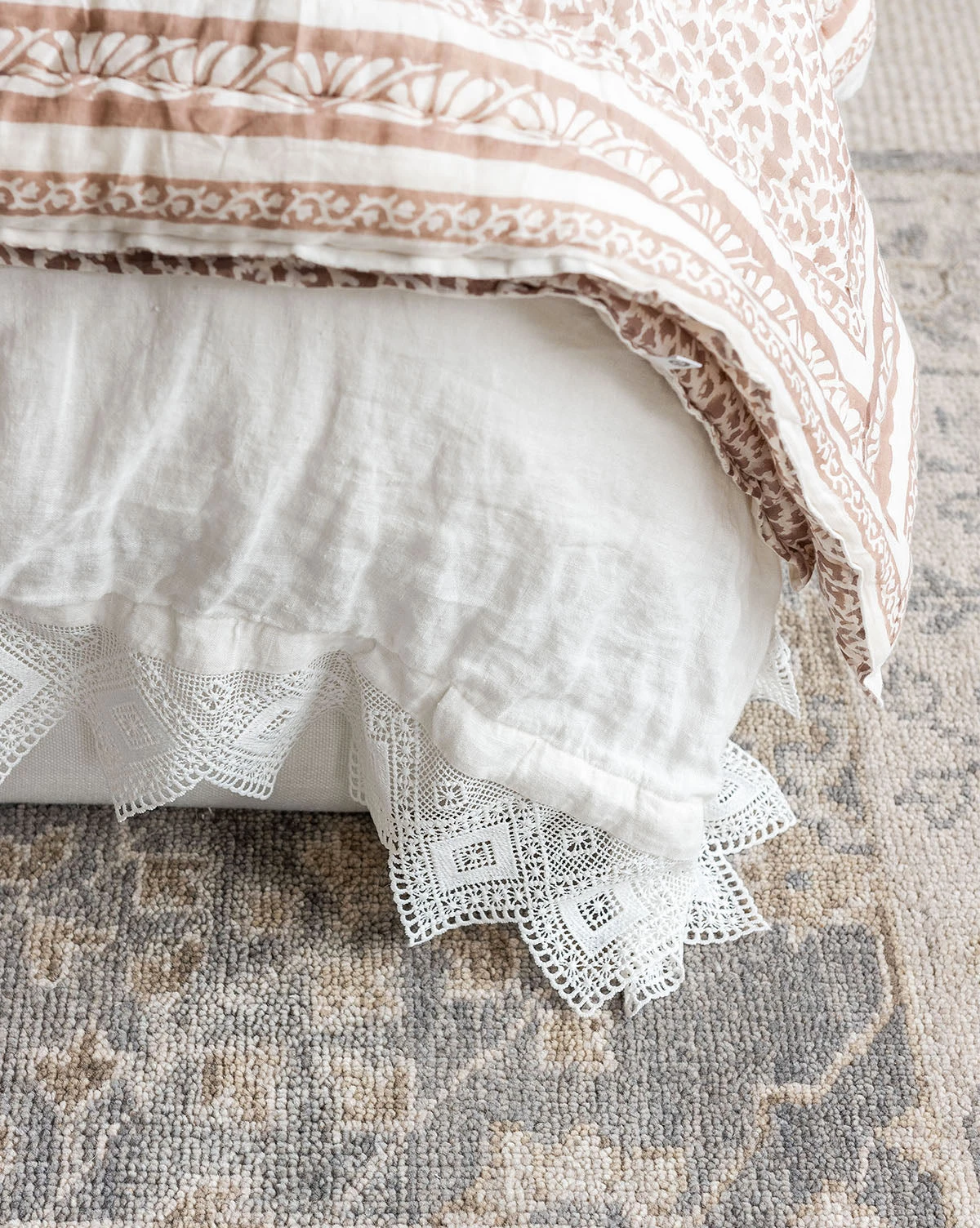 Latvia Hand-Knotted Wool Rug 2 Latvia Hand-Knotted Wool Rug - Image 2