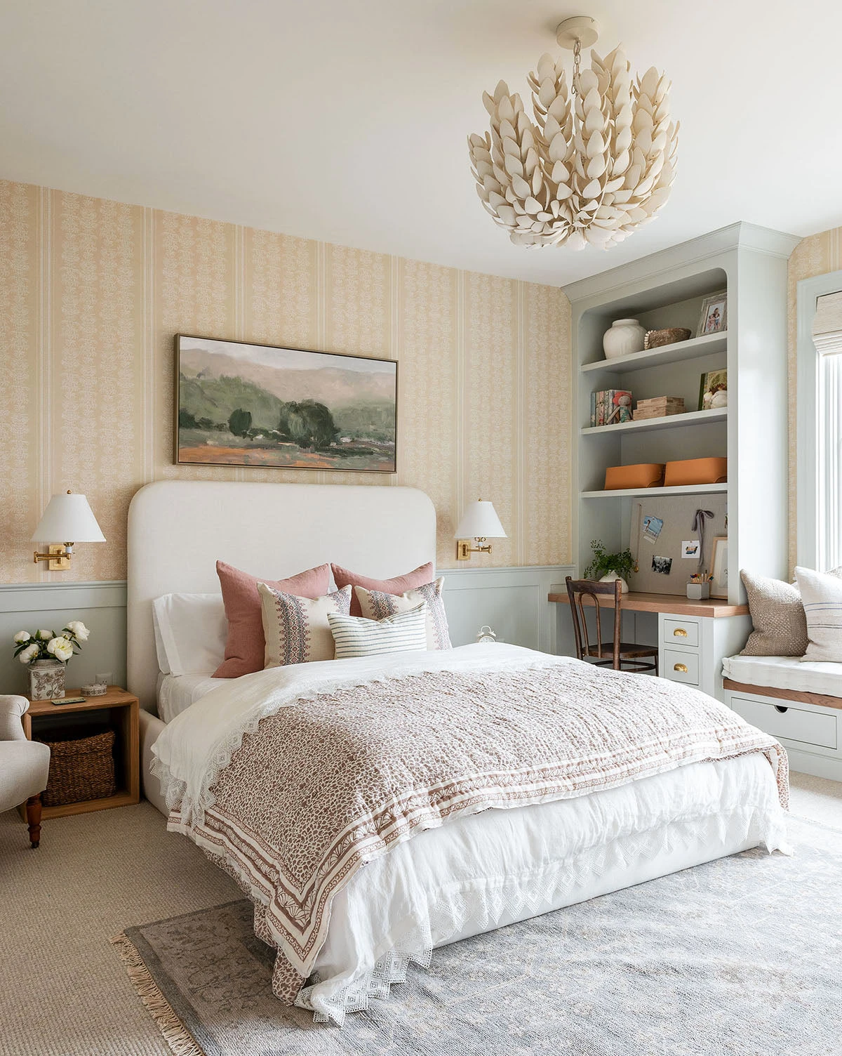 Latvia Hand-Knotted Wool Rug 3 Latvia Hand-Knotted Wool Rug - Image 3